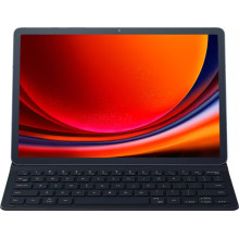 Samsung SM-X910 Tab S9 Ultra QWERTZ Book Cover Keyboard Slim Black EF-DX910BB